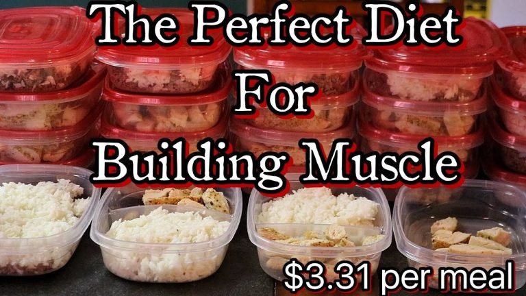 The Perfect Diet For Building Muscle