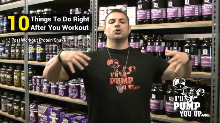 10 Things To Do Right After Your Workout