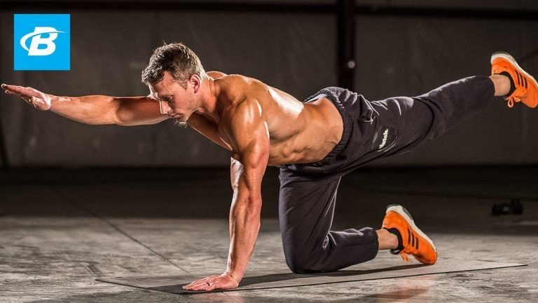 At Home Core Workout by Ashley Conrad