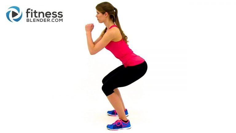 100 Rep Fitness Blender Squat Challenge